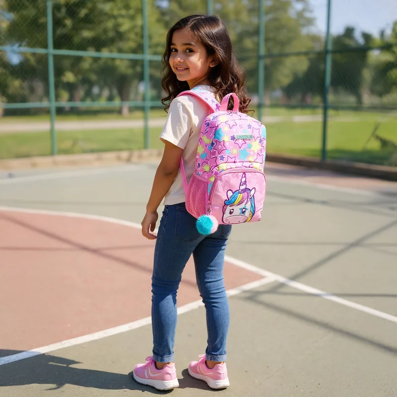 Unique Unicorn Print Backpack for Girls